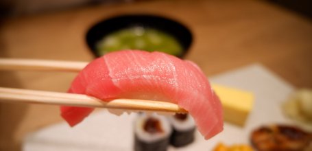 Otaru Masazushi Ginza (Tokyo), sushi de thon gras