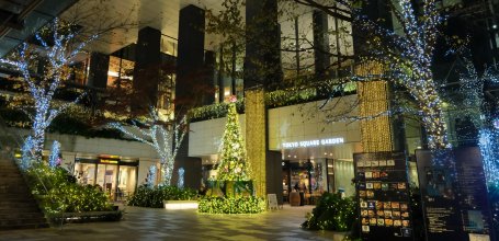 Tokyo Square Garden (Kyobashi, Ginza), décorations et illuminations pour Noel
