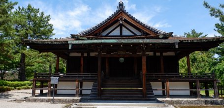 Horyu-ji (Ikaruga), Pavillon des 3 sutras Sangyo-in