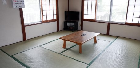 Maruyaso (Kawaguchiko), chambre japonaise de la maison d'hôtes