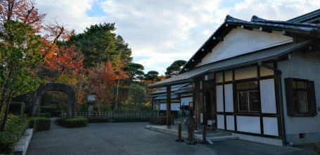 Musée d'architecture en plein air d'Edo-Tokyo, entrée de la résidence de Hachirouemon Mitsui (1952)