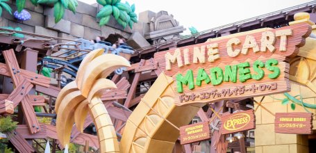 Donkey Kong Country (USJ, Osaka), attraction principale Mine Cart Madness