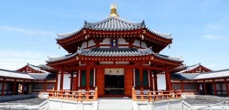 Nara, site Genjo-sanzoin Garan dans l'enceinte du temple Yakushi-ji à l'ouest de la ville