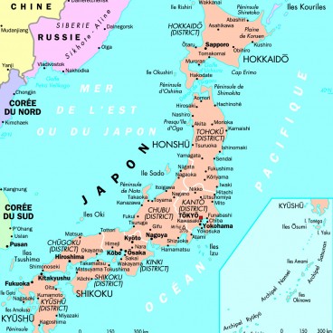 Carte Japon 0