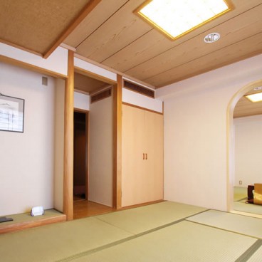 Ryokan Asakusa Shigetsu (Tokyo), chambre japonaise sur tatami pour 2 personnes