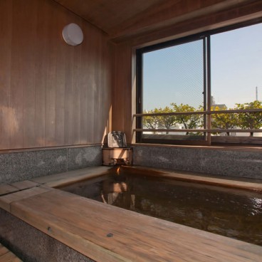 Ryokan Asakusa Shigetsu (Tokyo), bain sento de l'établissement