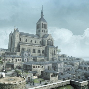 Mont Saint Michel Assassin Creed Brotherhood