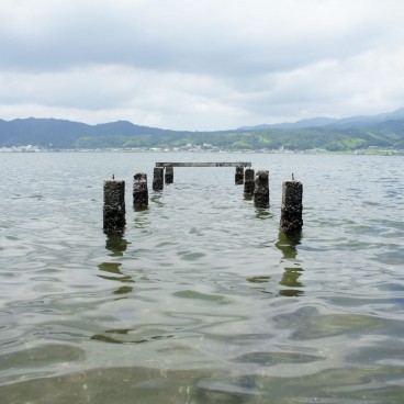 Amanohashidate, vue sur l'eau