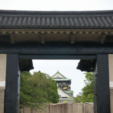 Chateau d'Osaka, porte d'accès au donjon