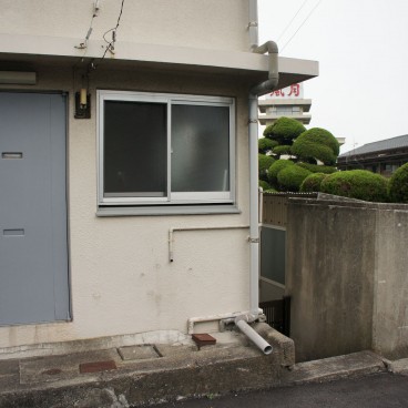 Happy Neko à Beppu, Vue extérieure d'un appartement 