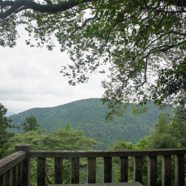 Mont Kurama, Vue sur les montagnes depuis Kurama-dera