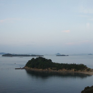 Takamatsu, vue sur la mer intérieure de Seto depuis le port 3