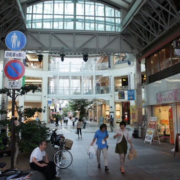 Takamatsu, arcade pour le shopping 2