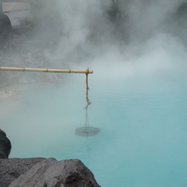Jigoku Meguri à Beppu, Cuisine à la vapeur des onsen