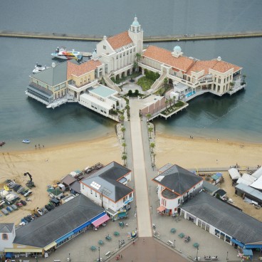 Fukuoka Tower, vue sur Marizon Resort