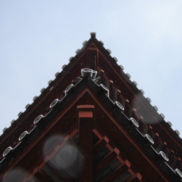 Zojo-ji à Tokyo, Détail architectural