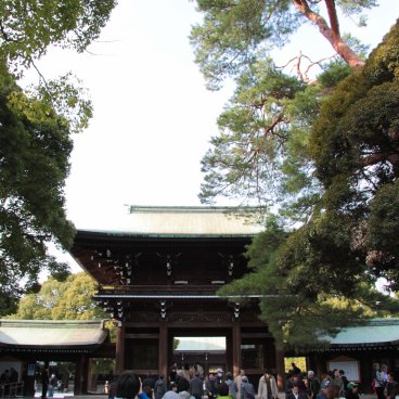 Meiji-jingu, Sanctuaire avant la rénovation pour les 100 ans 2
