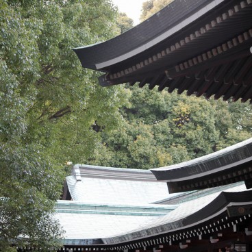Meiji-jingu, Détail architectural 2