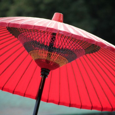 Meiji-jingu, Ombrelle traditionnelle