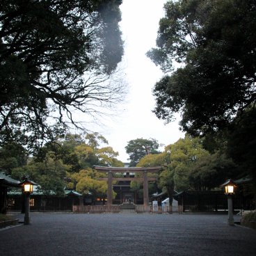 Meiji-jingu, Sanctuaire avant la rénovation pour les 100 ans