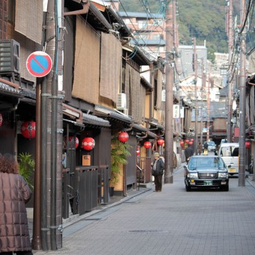 Gion (Kyoto), rue traditionnelle du quartier