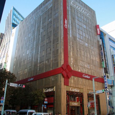 cartier-ginza-decore-noel