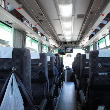 Lac Kawaguchiko (Mont Fuji), Bus au départ de Shinjuku