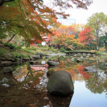 Koishikawa Korakuen (Tokyo) en automne