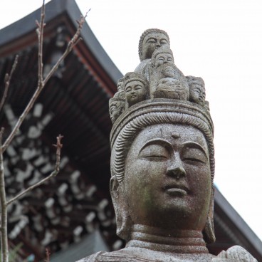 Daisho-in (Miyajima), Statue de Kannon à 11 têtes