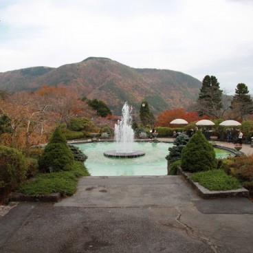 Hakone (Kanagawa), parc Gora en automne