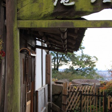 Hikone, Détail d'un pavillon de l'enceinte du château