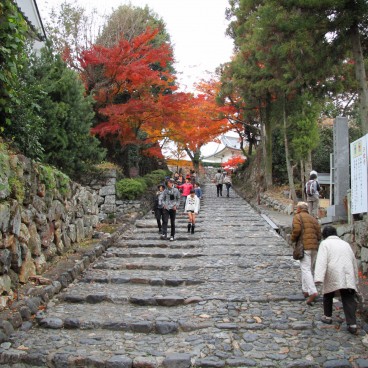 Château d'Inuyama (préfecture d'Aichi), Grand escalier de pierre