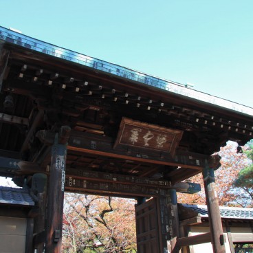 Gotoku-ji (Tokyo), Entrée du temple