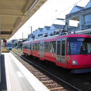 Gotoku-ji (Tokyo), Station de tram à Setagaya