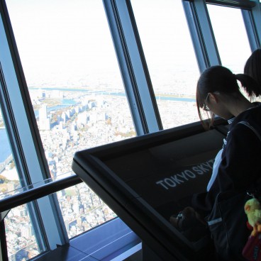 Tokyo SkyTree, Visiteurs de l'observatoire