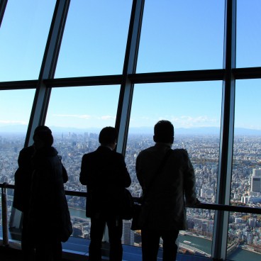 Tokyo SkyTree, Visiteurs de l'observatoire 2