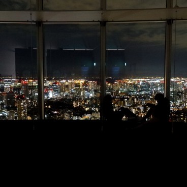 Tokyo City View (Roppongi), Observatoire intérieur de nuit