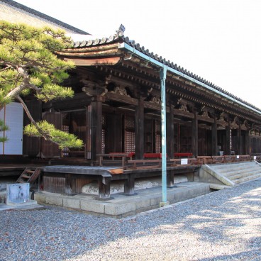 Sanjusangen-do à Kyoto, Vue sur le bâtiment de 120 mètres de long 4