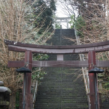 Tokyo, Atago-jinja, Shussei no ishiden 2