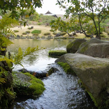 Isui-en (Nara), rivière