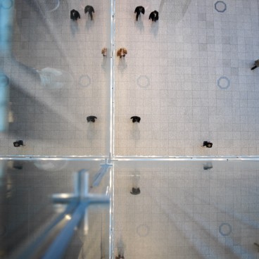 Kitte Marunouchi, Vue plongeante sur l'atrium