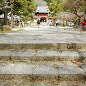Todai-ji (Nara), sanctuaire Tamukeyama Hachiman-gu au printemps