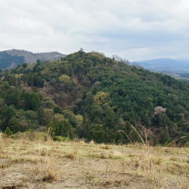 Mont Wakakusa (Nara), Vue sur les collines environnantes