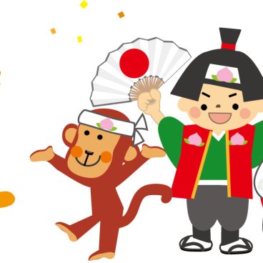 Légende de Momotarô, Momotarô et ses amis face au démon