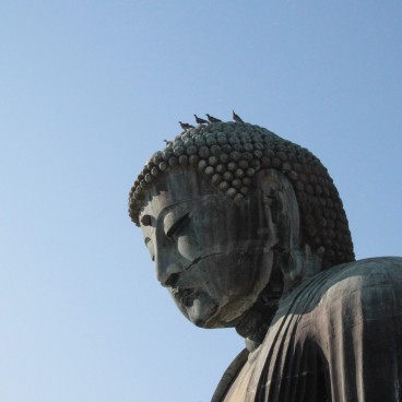 Kotoku-in (Kamakura), Grande statue en bronze de Bouddha assis 6