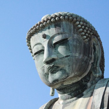 Kotoku-in (Kamakura), Grande statue en bronze de Bouddha assis 2