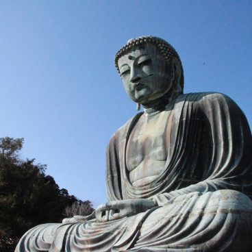 Kotoku-in (Kamakura), Grande statue en bronze de Bouddha assis 3