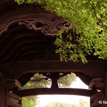 Yanaka (Tokyo), enceinte du temple Tenno-ji 2