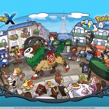 Riding Goat Pokemon X And Y 1024x768