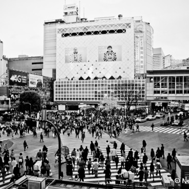 Starbucks du carrefour de Shibuya à Tokyo